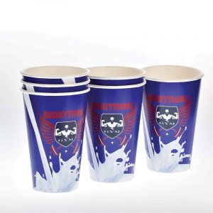 Gobelet en carton personnalisée, Custom printed paper cups, Kubki papierowe z nadrukiem, Pappbecher mit individuell bedruckt, Pappersmuggar med eden tryck