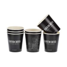 Gobelet en carton personnalisée, Custom printed paper cups, Kubki papierowe z nadrukiem indywidualnym, Pappbecher mit individuell bedruckt, Pappersmuggar med eden tryck.