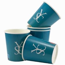 Gobelet en carton personnalisée, Custom printed paper cups, Kubki papierowe z nadrukiem indywidualnym, Pappbecher mit individuell bedruckt, Pappersmuggar med eden tryck.