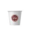  Custom printed paper cups with logo 10cl in 24 Hours, design online