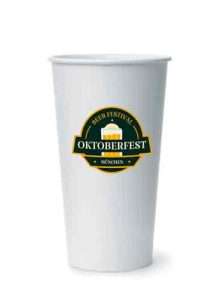 23oz custom printed-paper cup