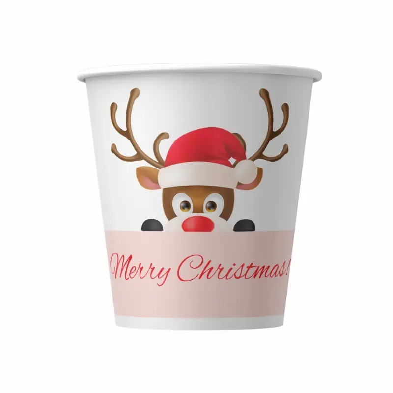 Personalized Christmas Paper Cups – Create Your Own Design Online